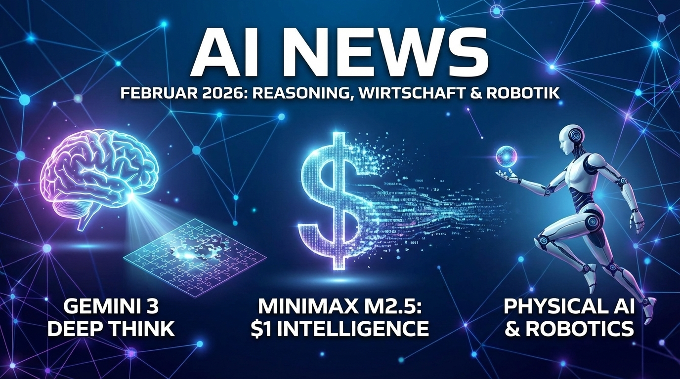 AI News: Gemini 3 Deep Think knackt AGI & Minimax Preis-Revolution