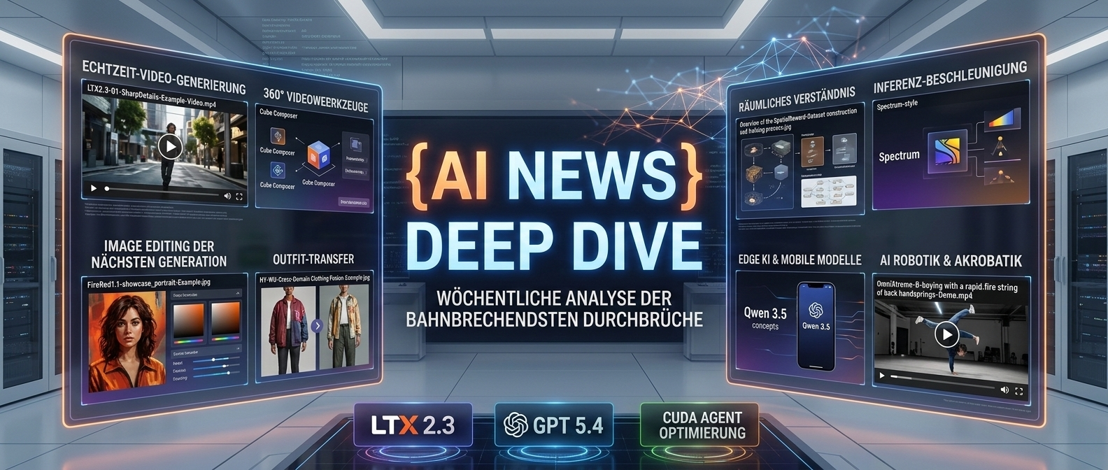 KI News Deep Dive: LTX 2.3, CUDA Agent & OmniXtreme – Die Open-Source Revolution