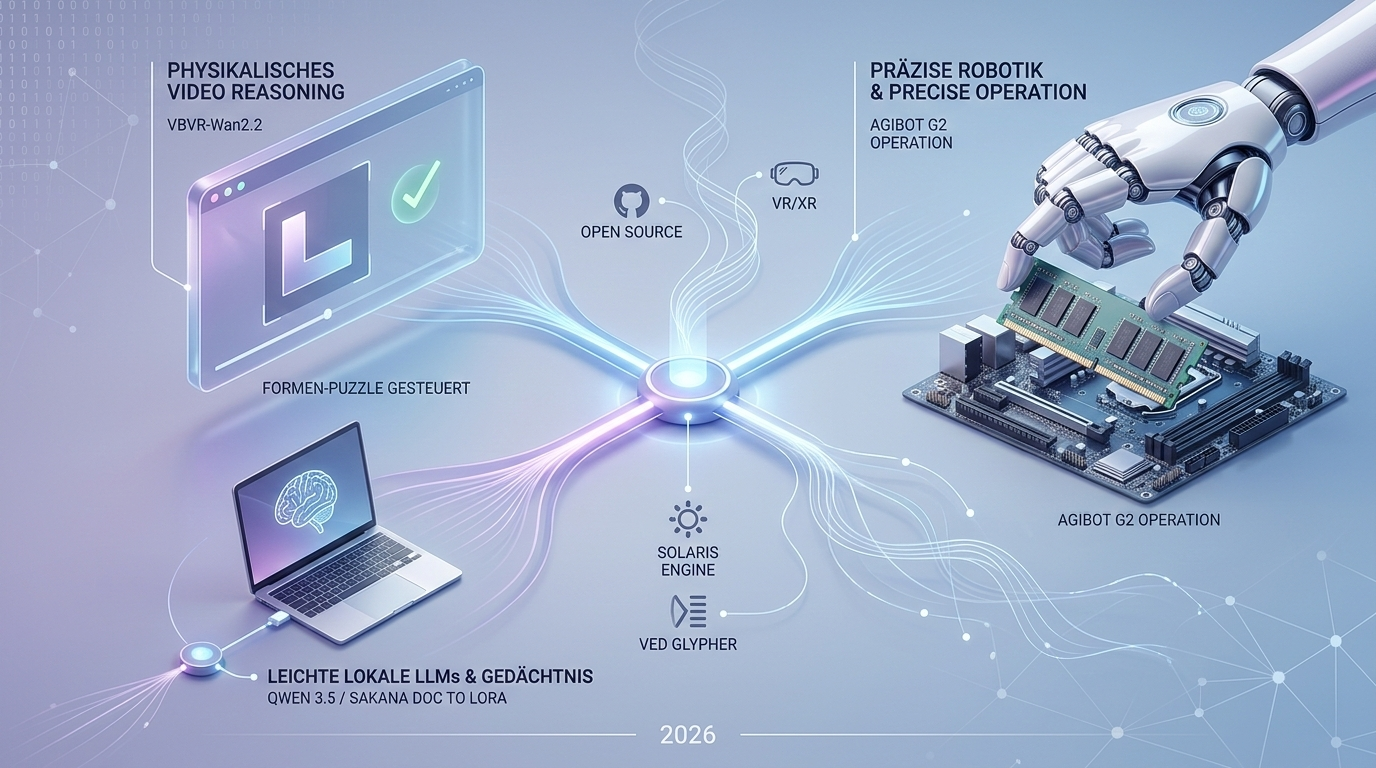 KI-News 2026: Physisches Video-Reasoning, Qwen 3.5 & die neue Ära der Präzisions-Robotik